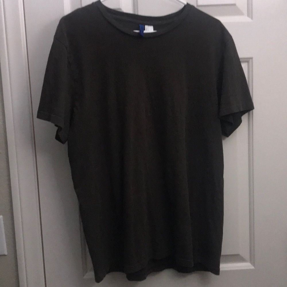 MENS DARK GREEN TEE SHIRT SIZE LARGE